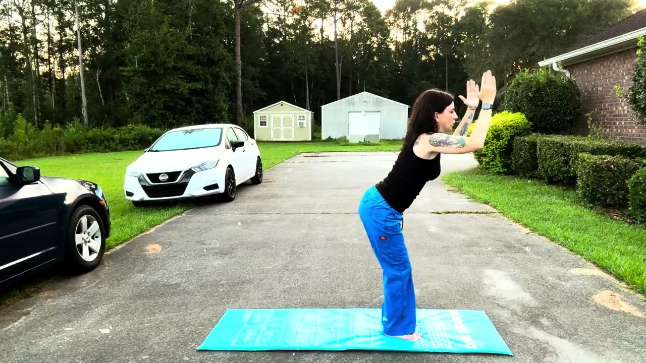 Yoga morning wake up flow