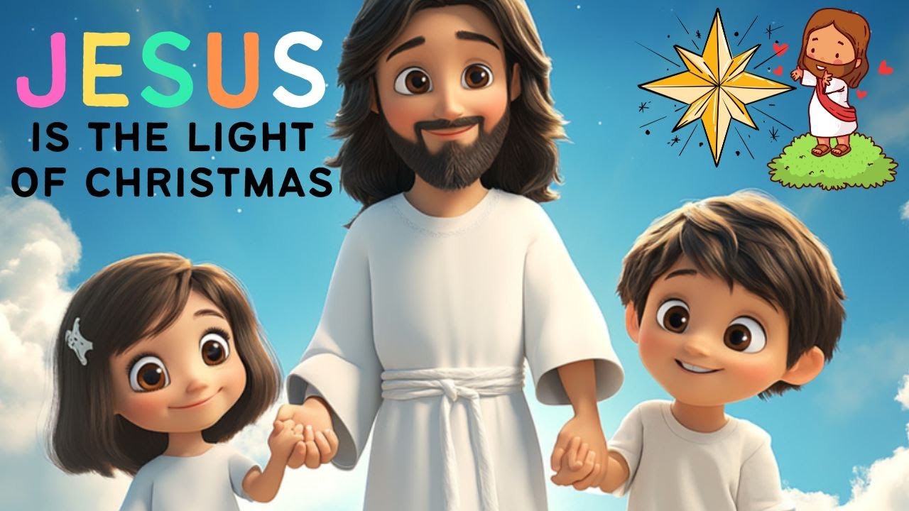 🌟JESUS is the LIGHT of CHRISTMAS 🎄Children's Happy Christmas Song |  BOOTUBE