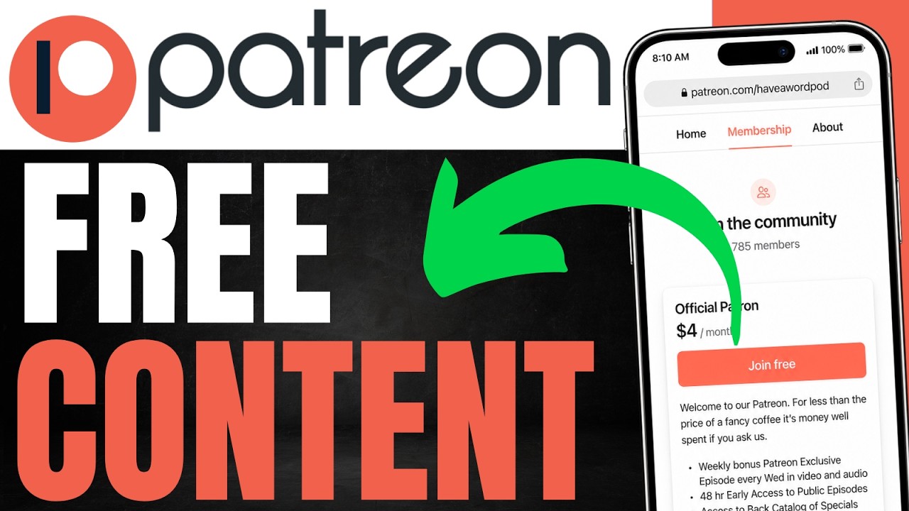 Как получить платный контент на Patreon бесплатно (2026)