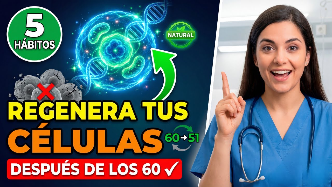 Regenera Tus Células Después De Los 60 (Haz Esto Diario)