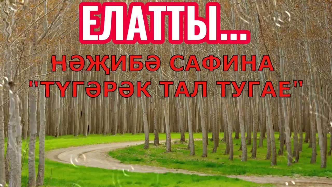 ЕЛАТТЫ... НӘҖИБӘ САФИНА 