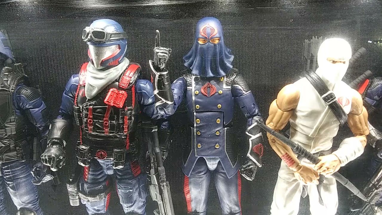 Classified Gi Joe Custom Hooded Cobra Commander