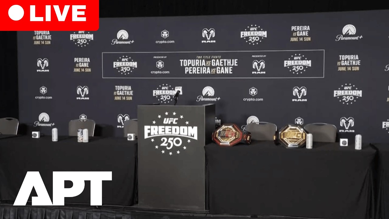 LIVE | Fighters Hold Post-Event News Conference Following UFC Freedom 250 | APT