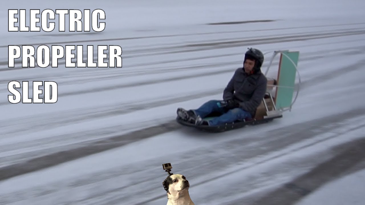 DIY Snow Air Sled