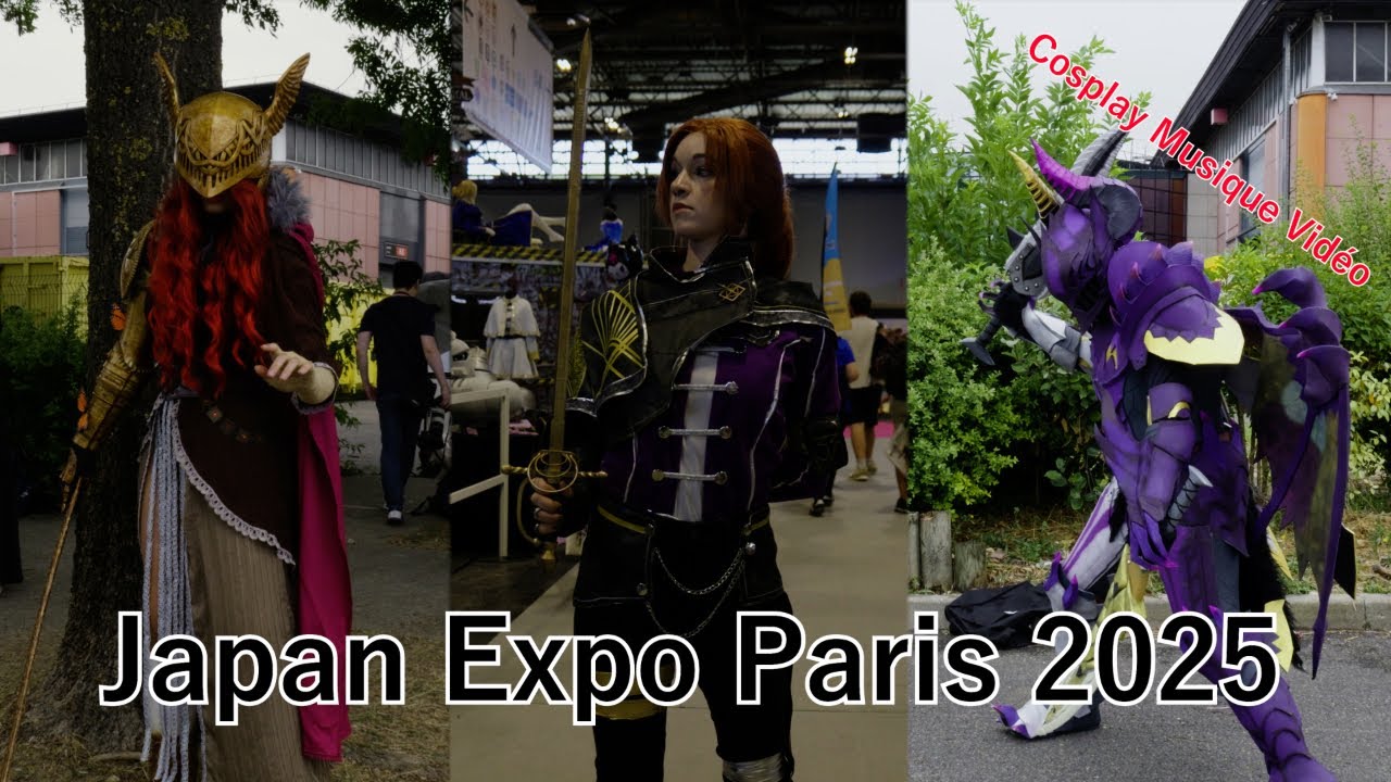 Japan Expo 2025 - Cosplay Musique Vidéo 4K