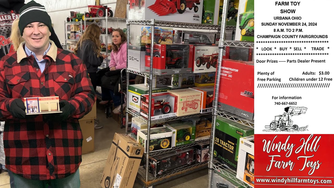 Exploring the Urbana Farm Toy Show 2024 Rare Finds & Fun Moments!