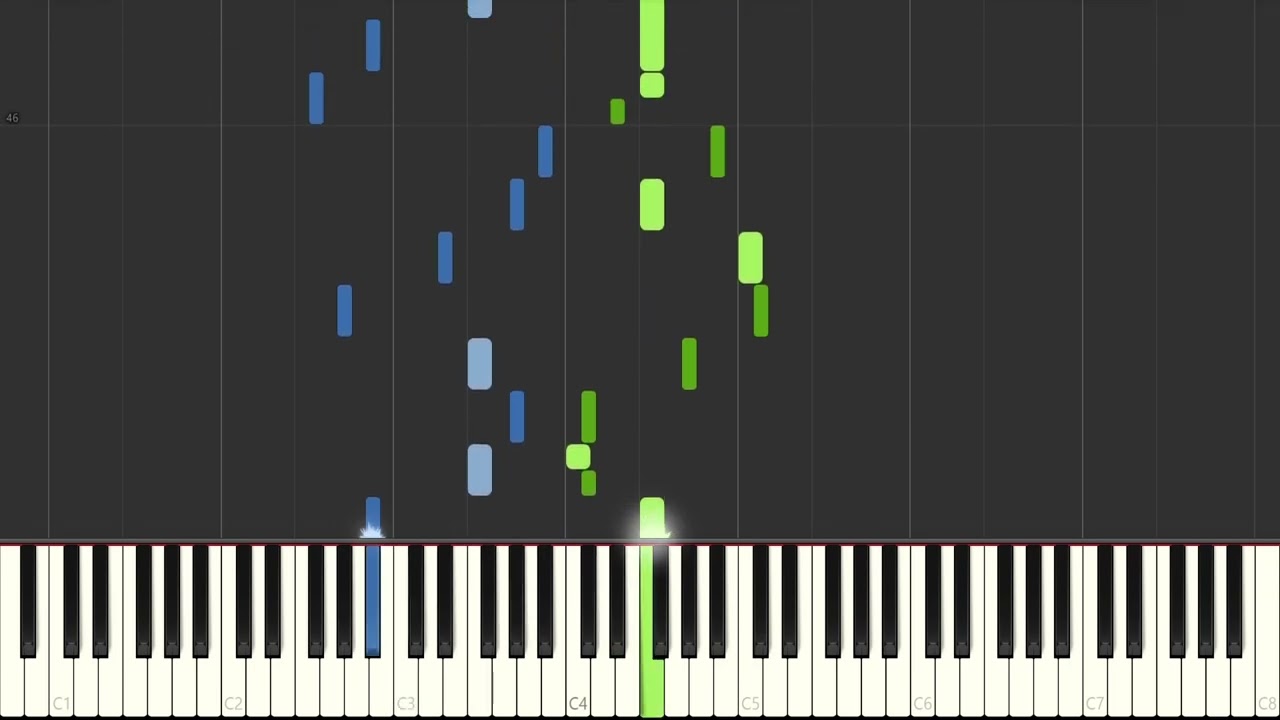 Heart DJ Okawari Piano Synthesia