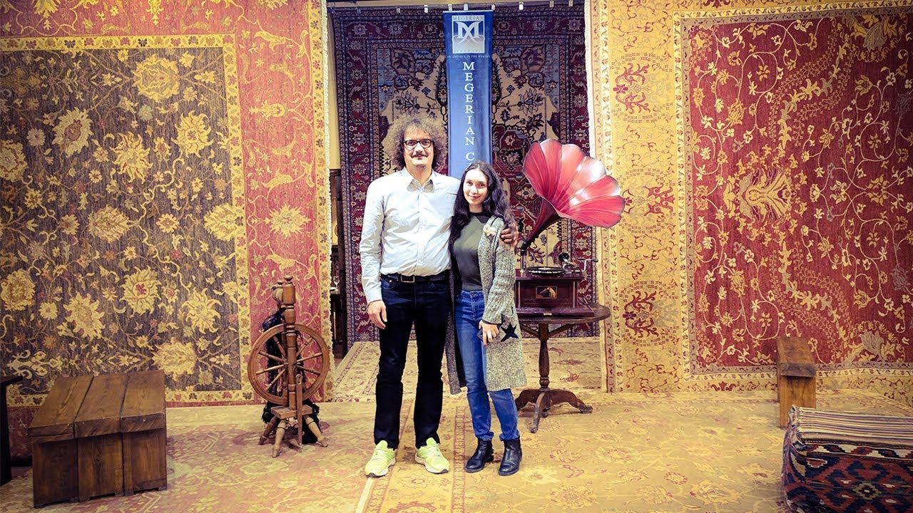 Discovering special artisan production of rugs and carpets from Megerian Carpet factory