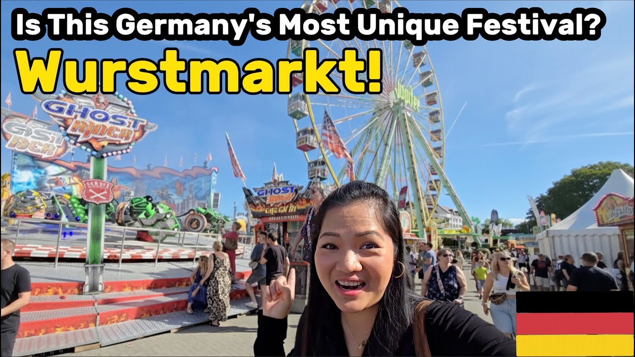 Wurstmarkt VLOG: Мы отправляемся на крупнейший в мире фестиваль в Германии | Немецкий фестиваль в...