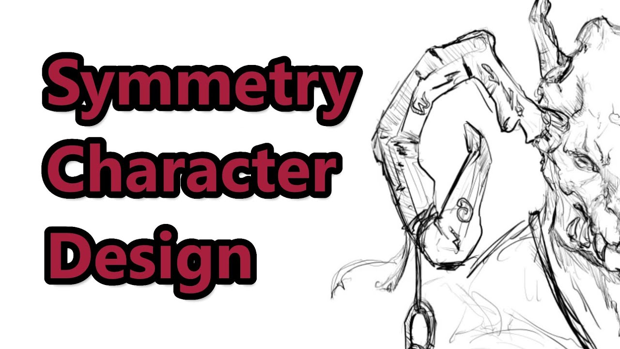 Symmetriesches Character-Design in Krita | deutsch