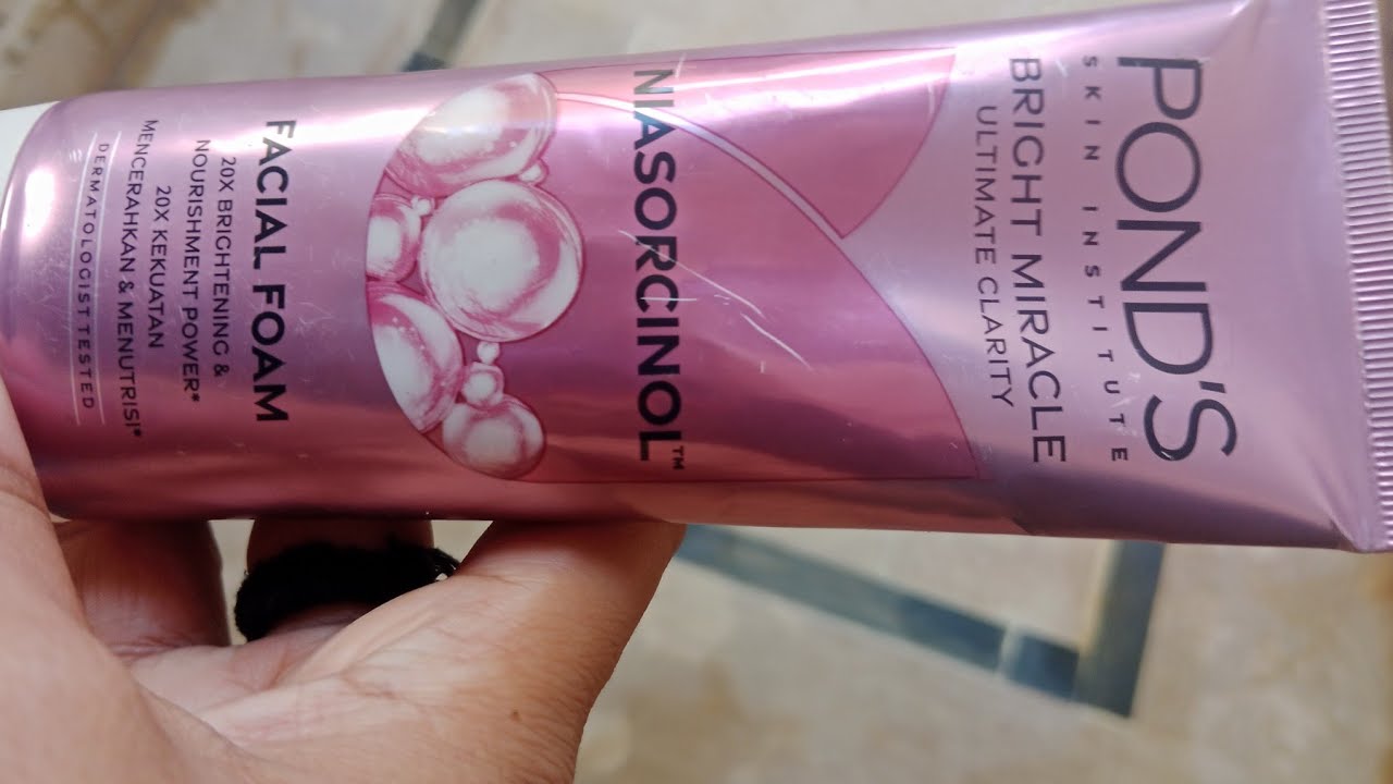 Ponds bright miracale  face wash review ⚡☺️🩷 honest #subscribemychannel #likes #share 