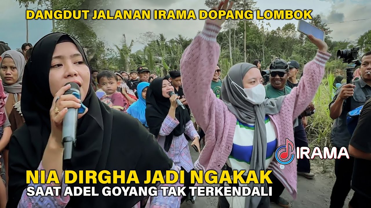 Adel Penyayang Cak Farid Tak Terkendali Ikut Goyang Bareng Nia Dirgha Di Irama Dopang