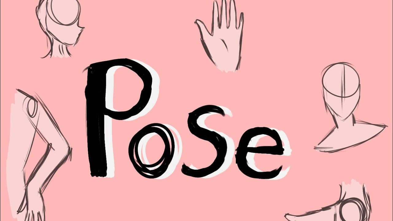 Dicas para desenhar poses (Desenho digital / ibis paint)