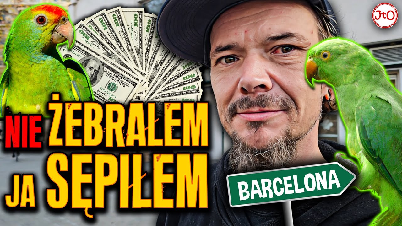 PABLO - ja NIE ŻEBRAŁEM, ja SĘPIŁEM! PAPUŻKI w BARCELONIE?