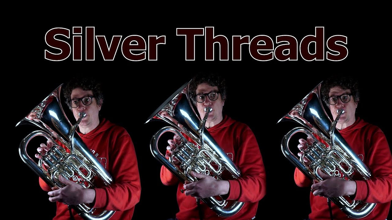 ☝🎧🎺 Silver Threads #euphonium #music #brass #trumpet #trombone #tuba #monday #hymn