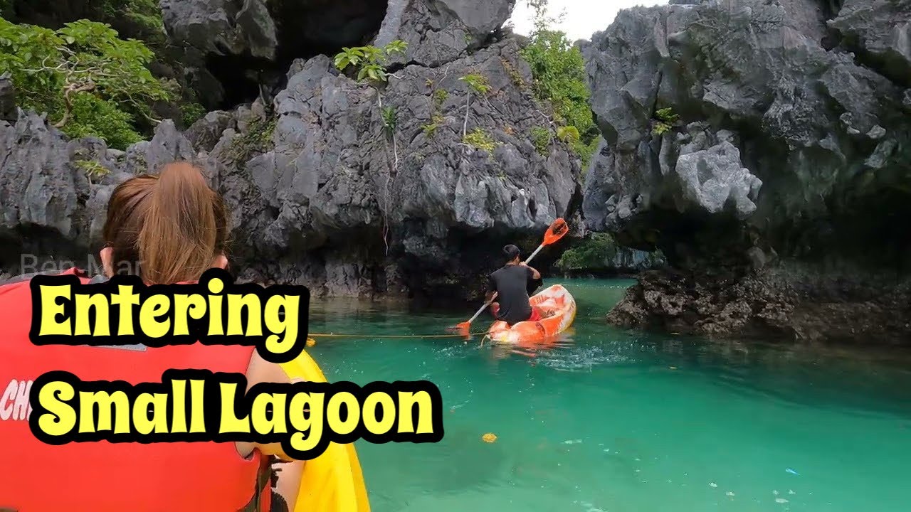 EL NIDO PALAWAN ep 115: Tour-D / Entering Small Lagoon 🏖️#benangelmhitzmacabidang #enjoy #fun
