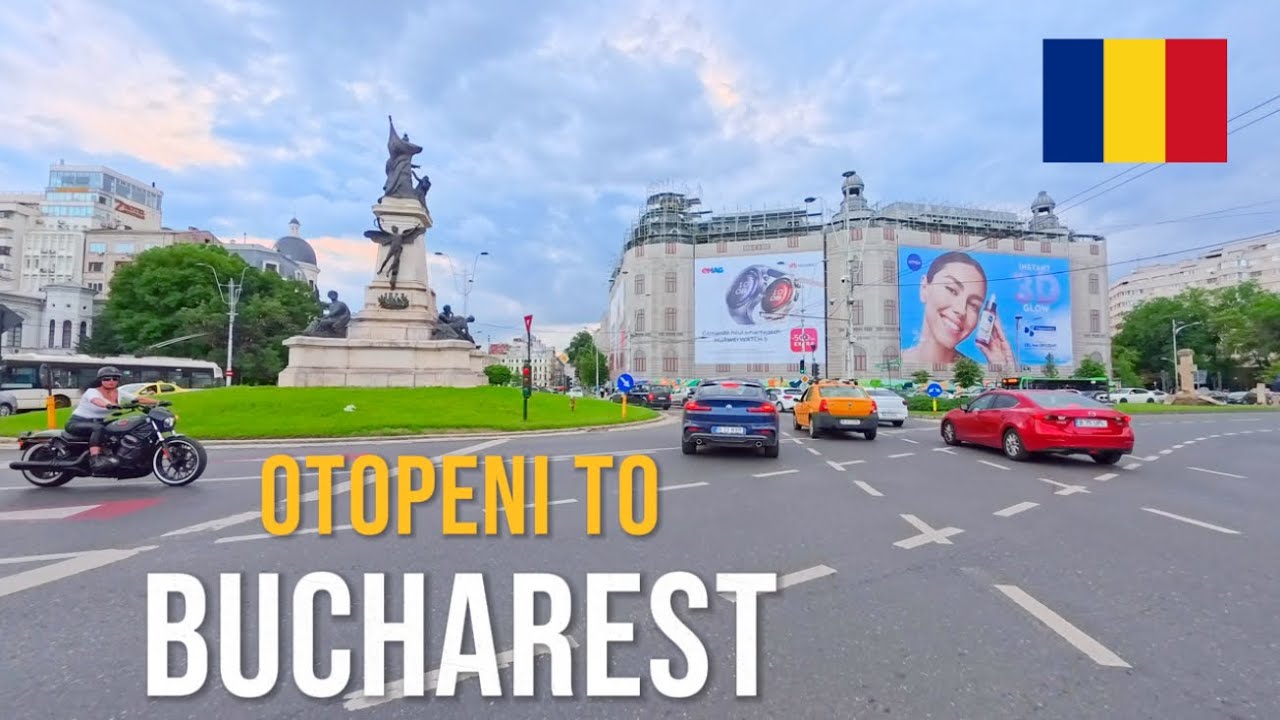 Romania Road Vibes 🇷🇴 | Driving from Otopeni Airport to Bucharest | June 2025 Journey