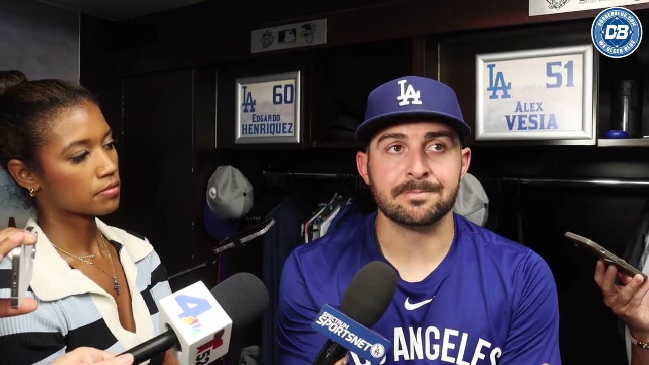 Dodgers postgame: Alex Vesia takes blame for blowing save in walk-off loss to Angels
