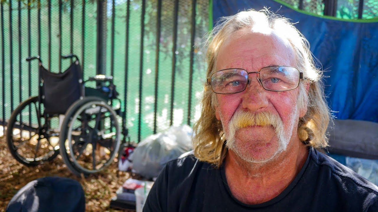 Mark Is a Disabled Homeless Veteran in the Westwood Neighborhood of Los Angeles