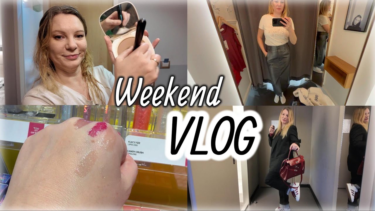 Weekend Vlog | Kurzer Shopping-Ausflug in der Schweiz & Getting Ready von Tag zu Nacht