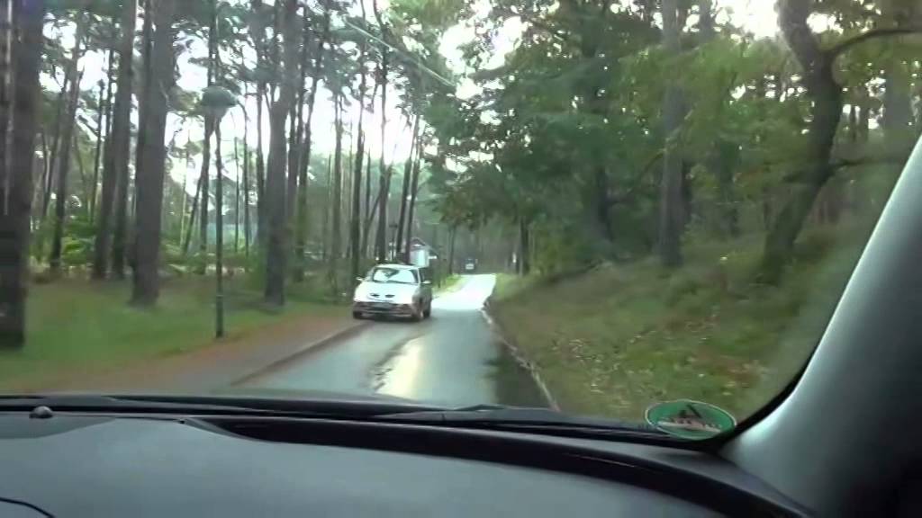 Trassenheide Fahrt zum Campingplatz Ostseeblick
