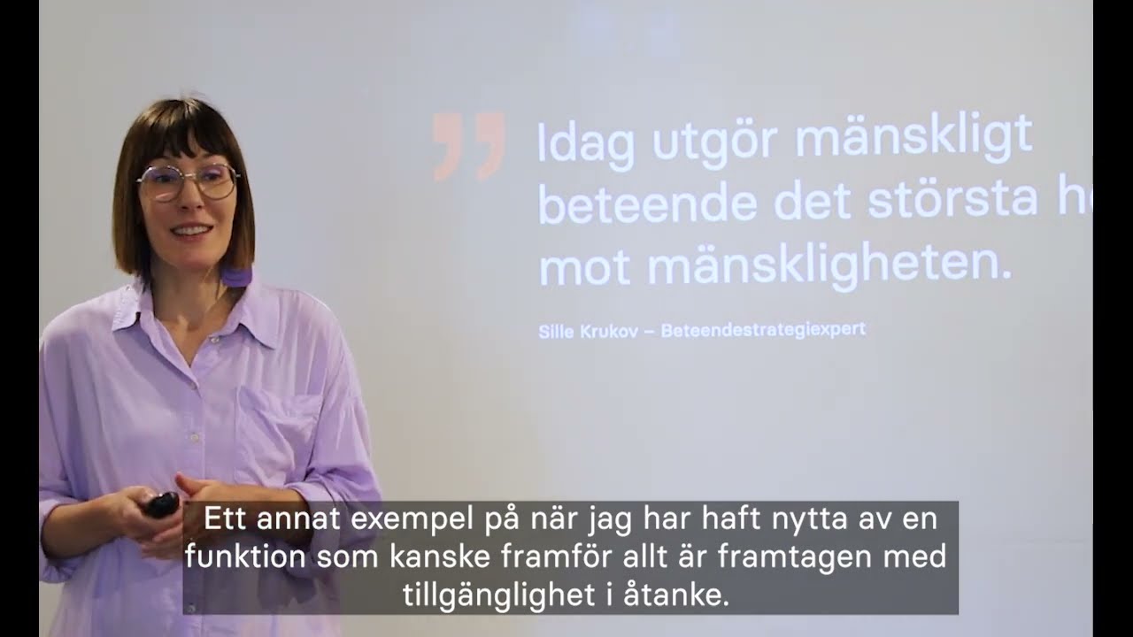 Tillgänglighetsfrukost inUse 22 juni 2023 (textad) Linda Stenmark & Jacqline Runsten