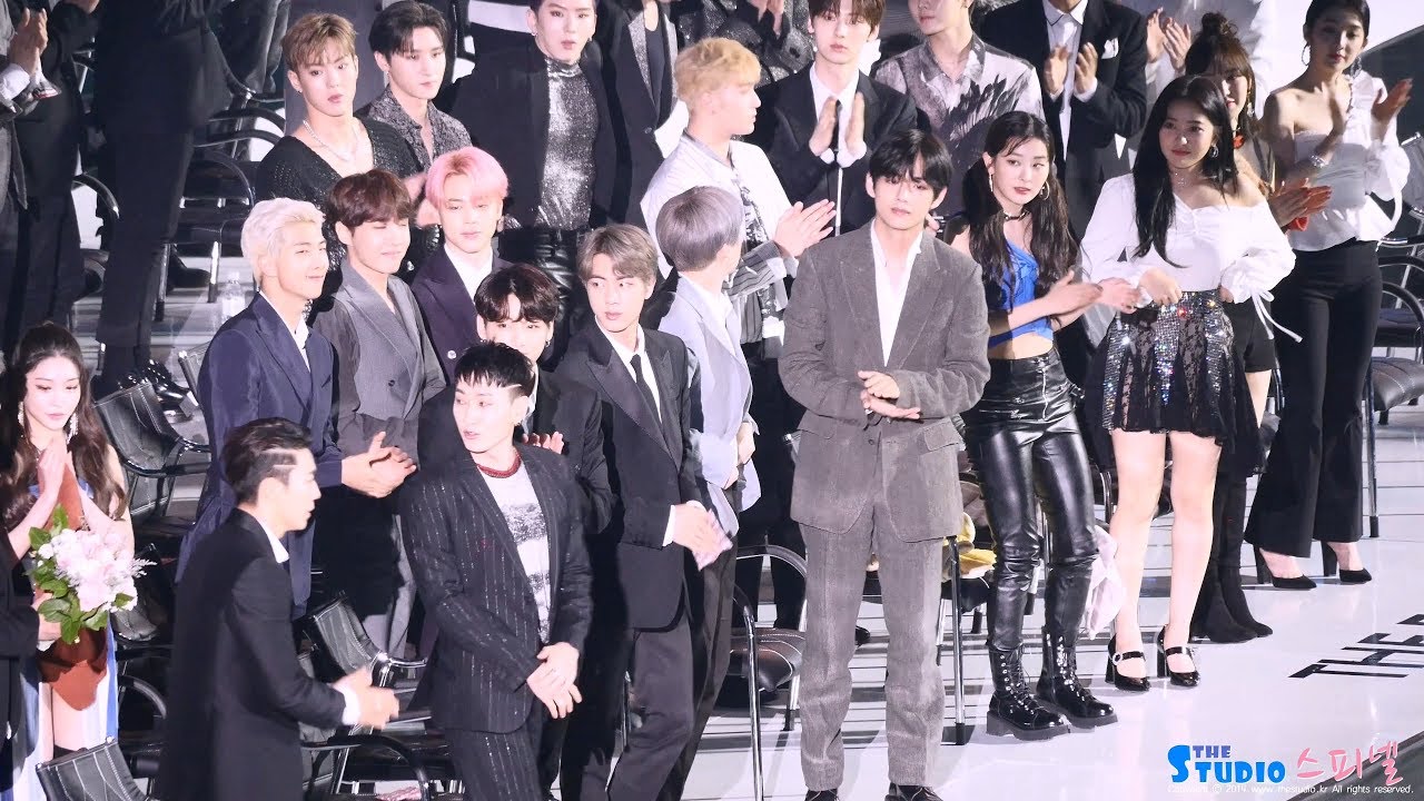 190424 레드벨벳 Red Velvet 방탄소년단 BTS Reaction 팬앤스타 슈퍼주니어 수상 4K 직캠 by Spinel