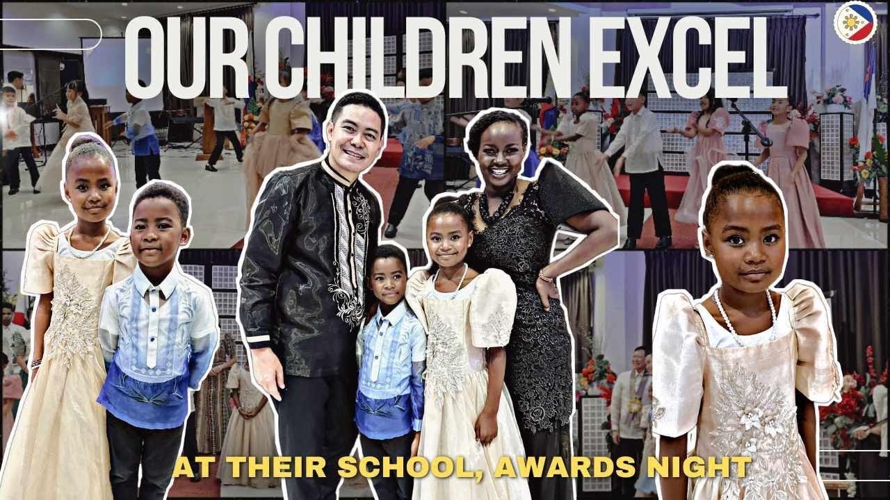 Our Children Excel at their school's award night 2024 |Filipino folk dance