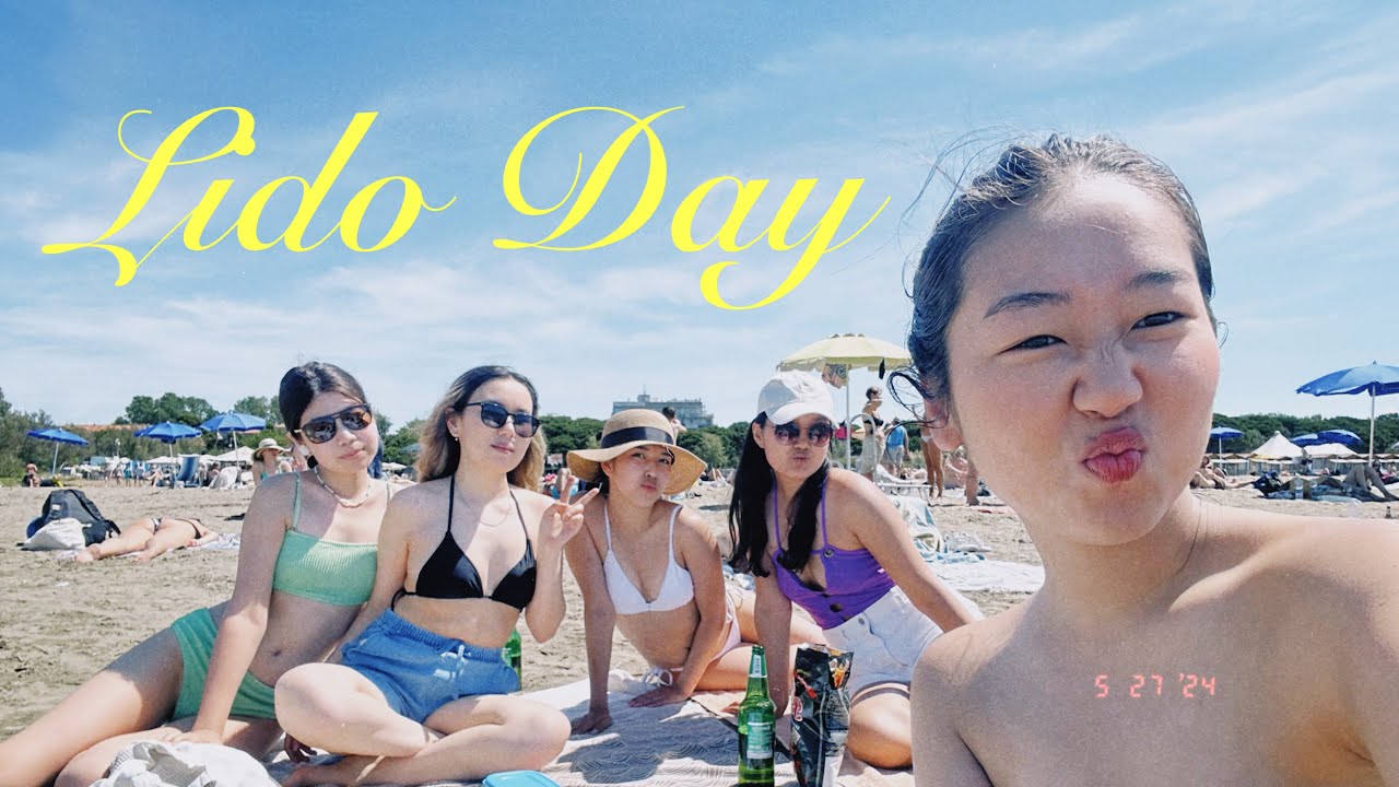 VLOG 3: my day in Lido Beach. Venice, Italy