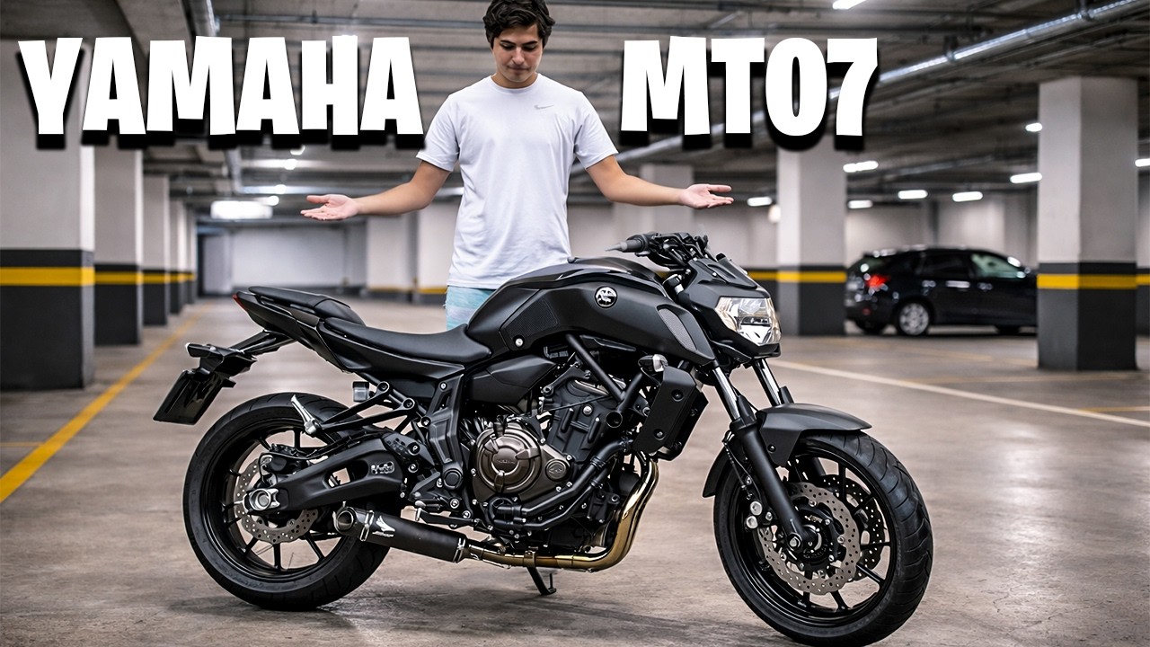 1 MÊS COM A MT 07 2023 ,MELHOR COISA QUE JA FIZ