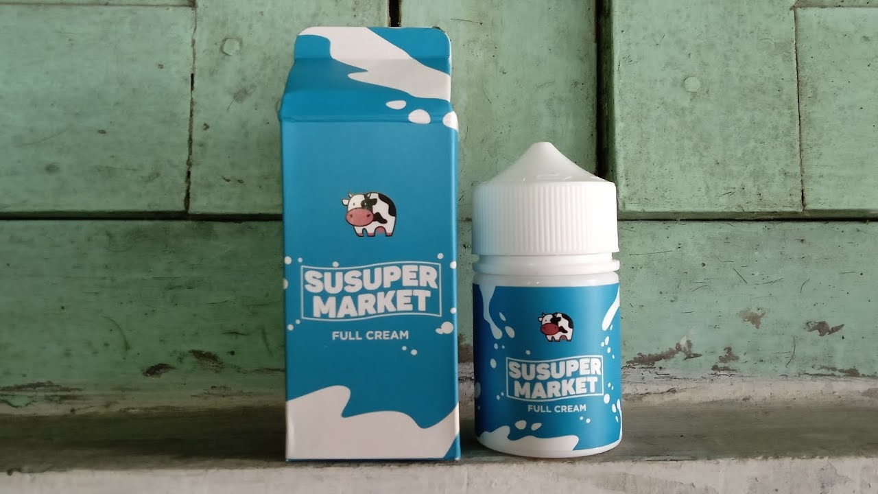 Susupermarket by Dojovape liquid vapor susu. liquid susu yang paling susu banget!