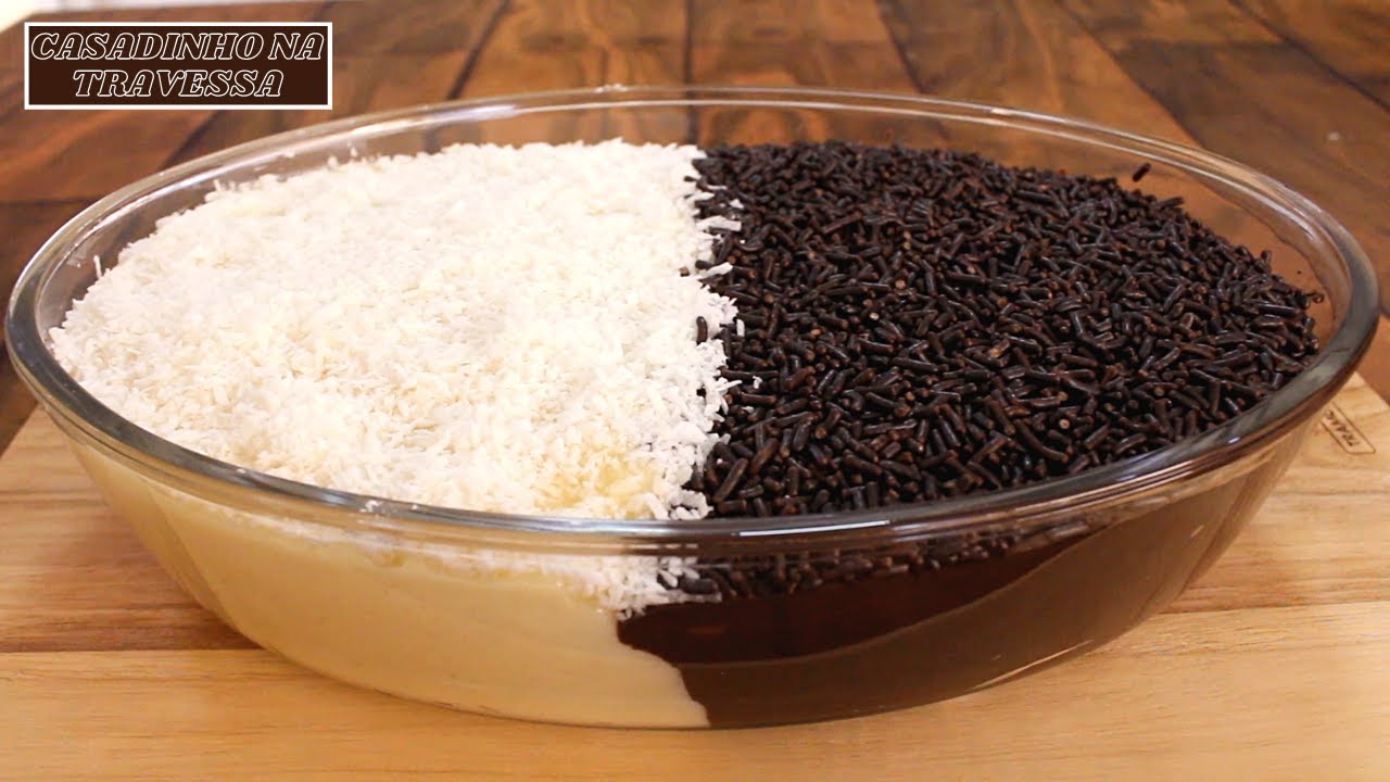 CASADINHO NA TRAVESSA FÁCIL (SOBREMESA INCRÍVEL PARA QUALQUER HORA)
