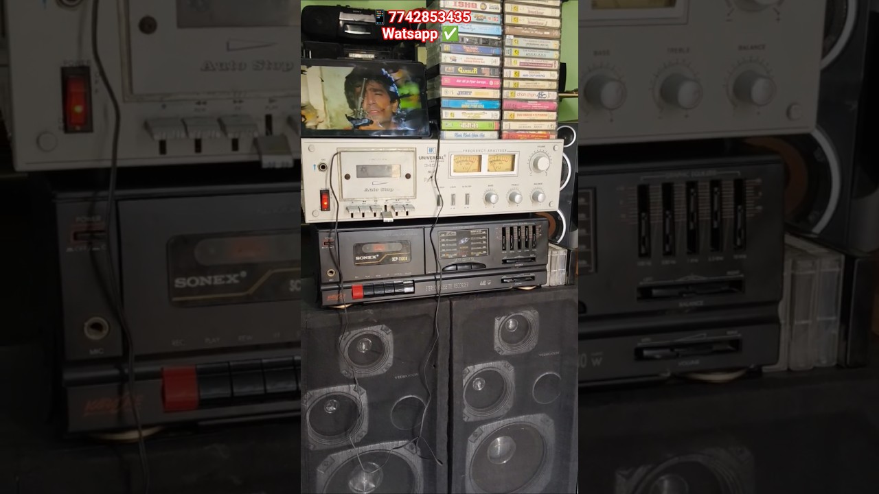 New Cassette Player Deck Available With 90s Audio Cassette Collection #new #cassette #deck #music