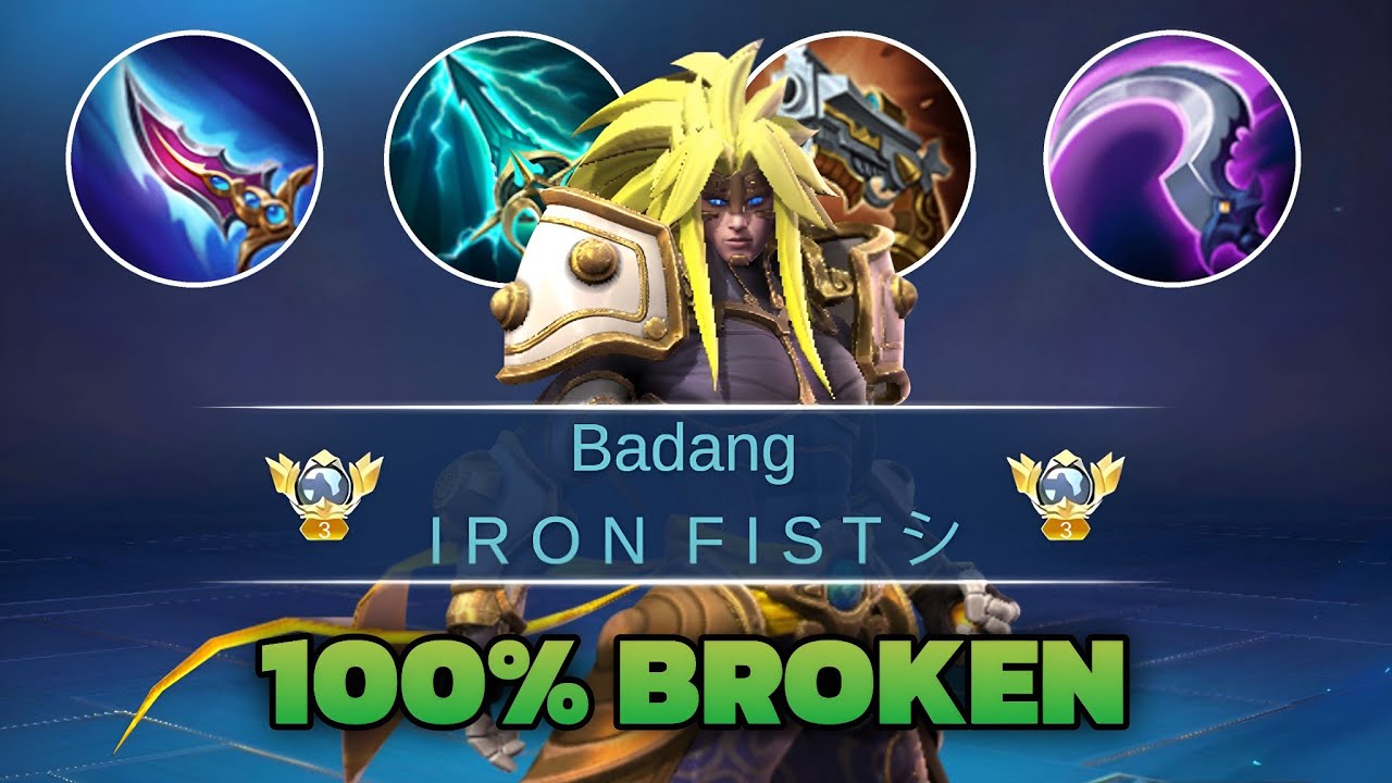 Сборка Badang One Shot 2025 просто имба!!! - MLBB