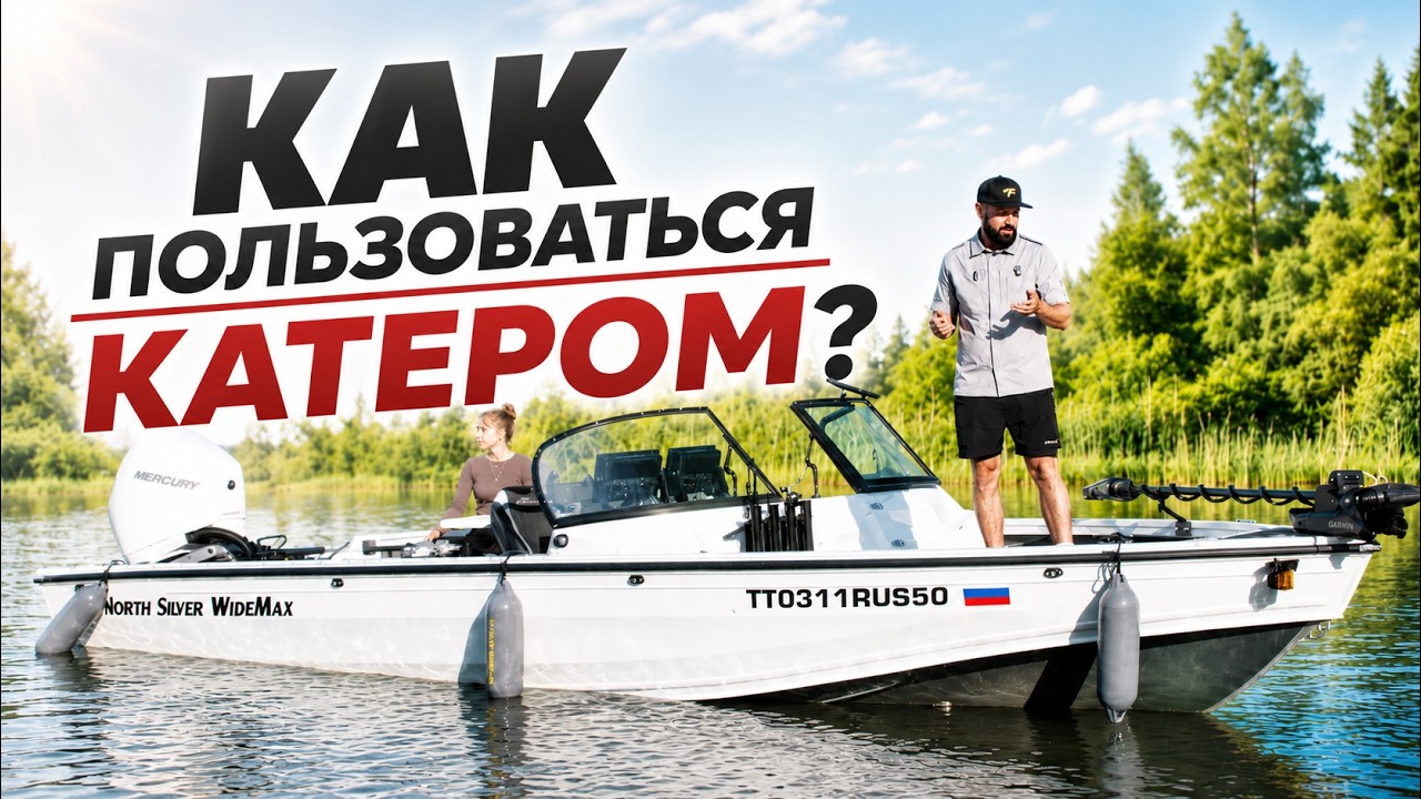 Как пользоваться современным катером правильно? Показываем на примере NorthSilver WideMax