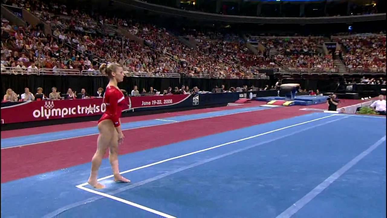 Alicia Sacramone - Floor Exercise - 2008 Olympic Trials - Day 1