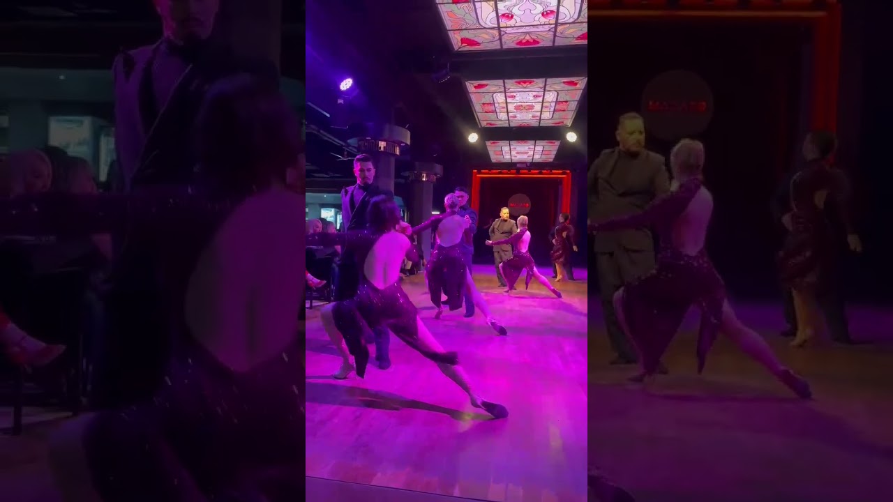 Emiliano Vega y Casandra Estefano con Lazos de Tango en el Marabú 16/5/2025