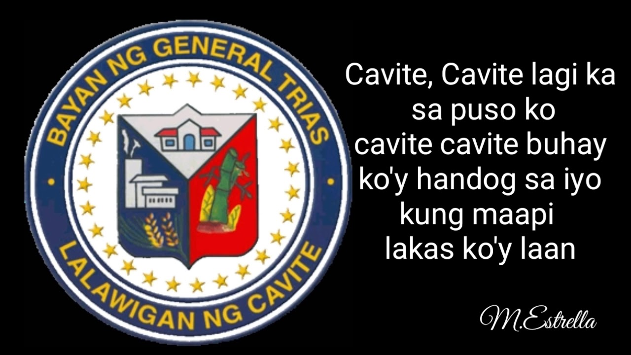 CAVITE HYMN (with lyrics) crdt to the owner po. Thank you po