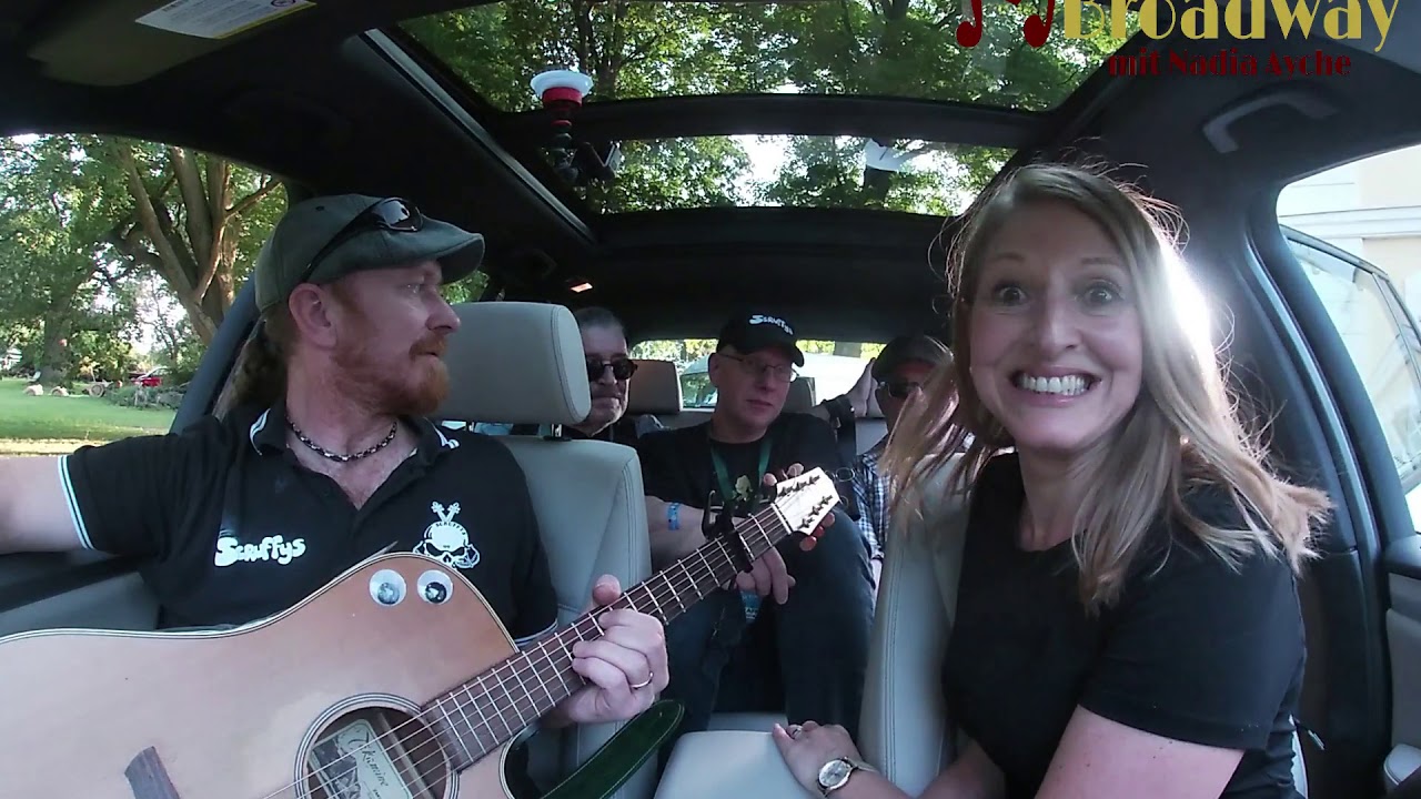 The Krusty Moors aus Karlsruhe /Folk Rock Carpool Karaoke