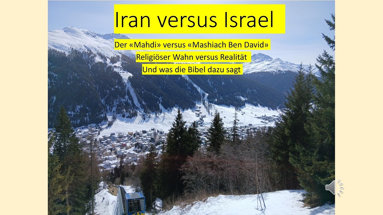 Mahdi versus Mashiach Ben David, was will der Iran? Religiöser Wahn versus Realität