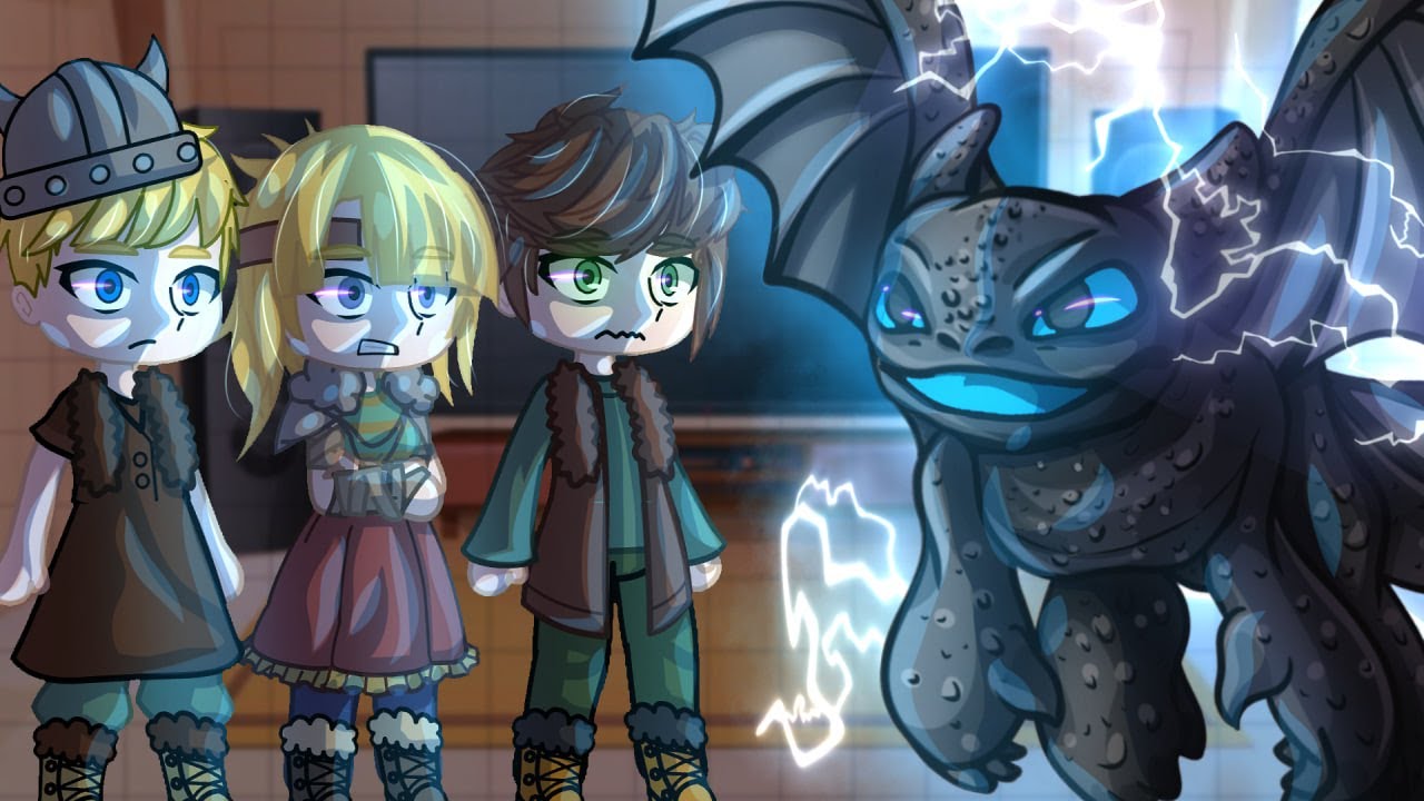 Httyd reacts to the Future // How to train your dragon // Gacha React
