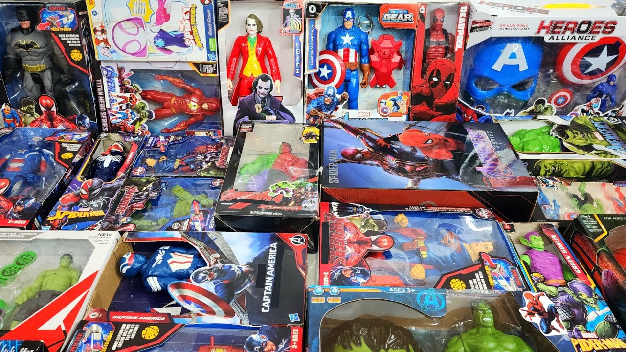 SPIDERMAN vs HULK vs CAPTAIN AMERICA AVENGERS IRONMAN,VENOM CARTOON, THANOS,BATMAN AVENGERS ASSEMBLE
