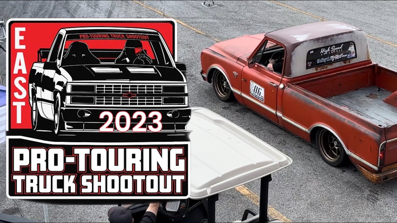 Pro-Touring Truck Shootout East 2023: Autocross action!