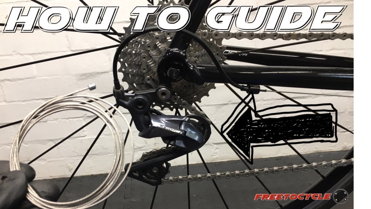 Замена троса переключения передач заднего переключателя Shimano — руководство