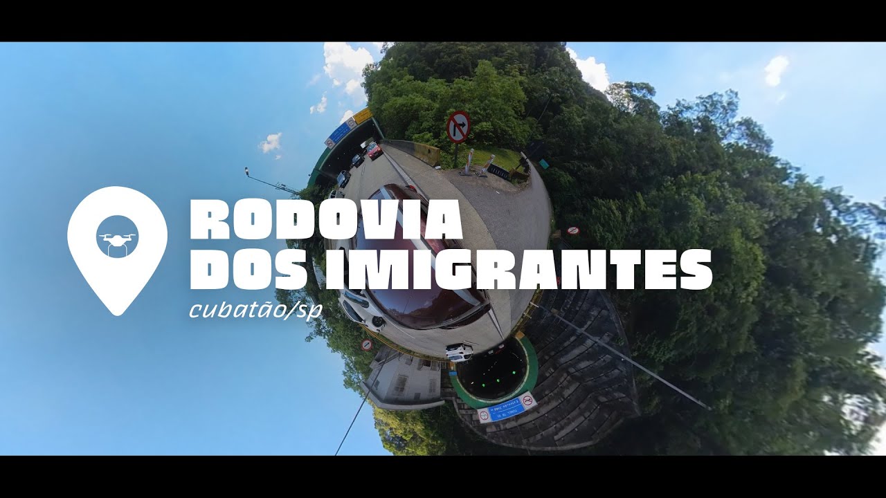 Descida da Serra pela Rodovia dos Imigrantes (Vídeo em 360º)