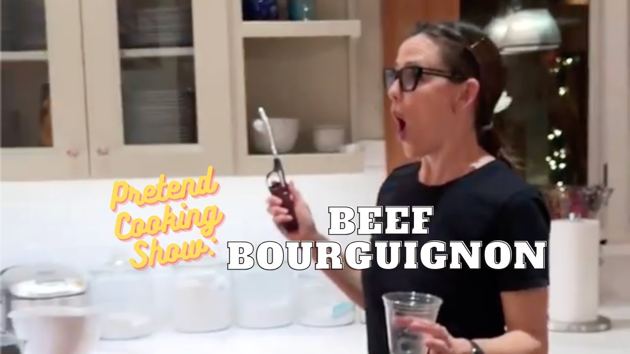 Pretend Cooking Show: Beef Bourguignon