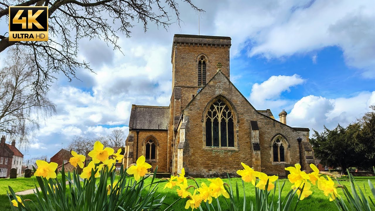 Spring Walk in a Quaint Little Village | WELTON, ENGLAND.
