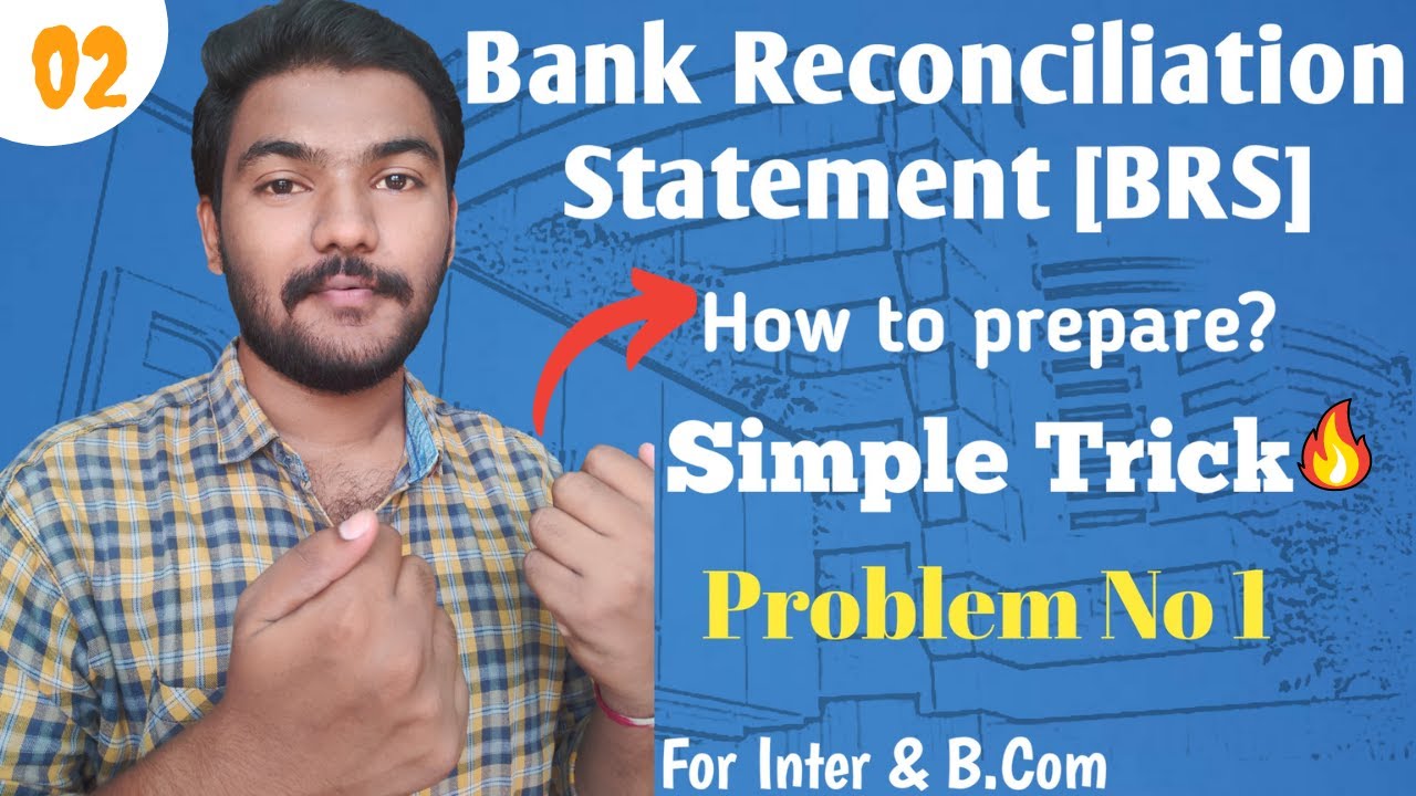 Bank reconciliation statement in telugu part - 2