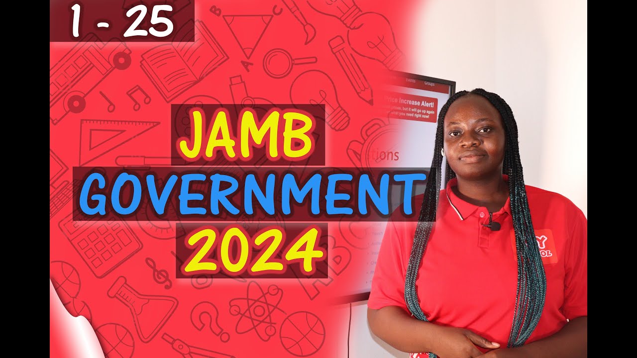 JAMB CBT Government 2024 Past Questions 1 - 25
