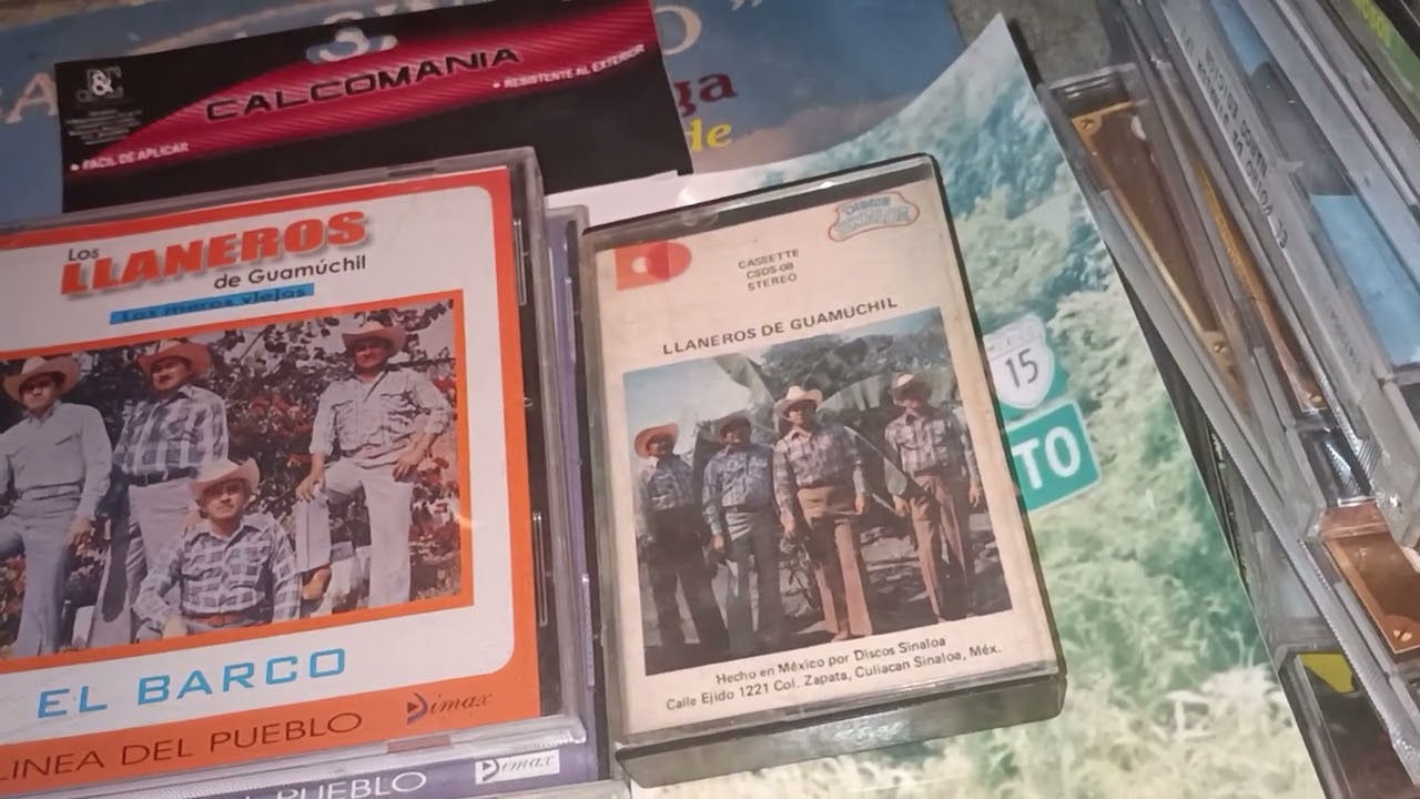 Los Originales Llaneros De Guamuchil- El Moreno, Me Voy Me Voy, Pancho Araugo, La Borrachita